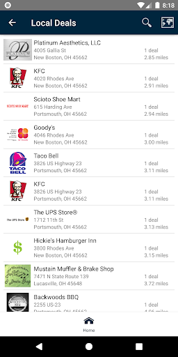 Android application Desco Advantage screenshort