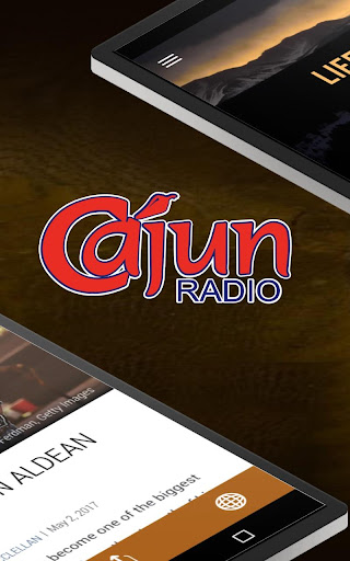 Screenshot of Cajun Radio