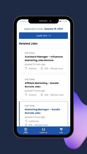 JobSnag Screen 2