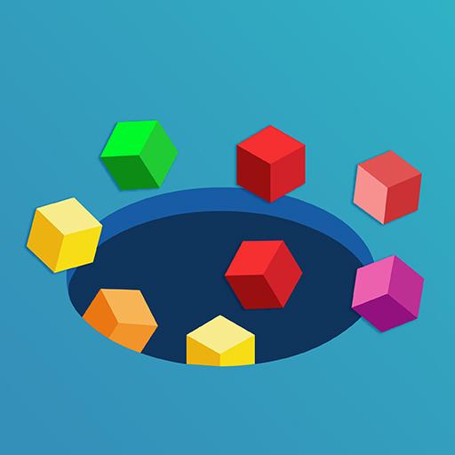 Pixel Blocks - Color Hole  Icon