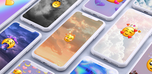 Android application Emoji Wallpapers screenshort