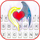 最新版、クールな Doodle Heart のテーマキーボード Windowsでダウンロード
