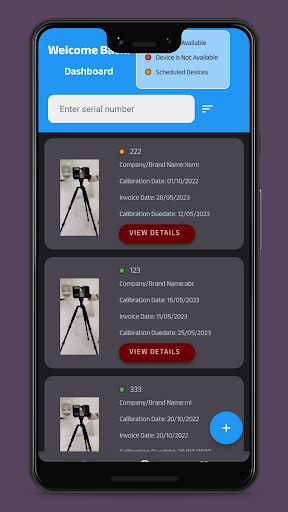 Asset Tracker Screen 2