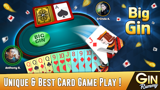Gin Rummy – 2 Player Card Game 8