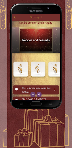Happy Birthday Screen 2
