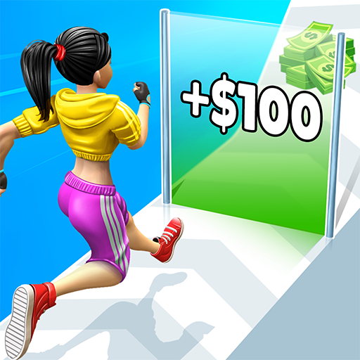 Money Girl Race - Running game