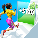 Money Girl Race - Running game APK