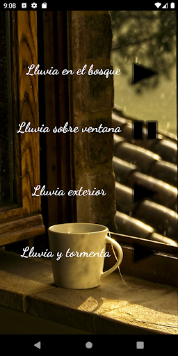 Sonidos de lluvia: relax Screen 3