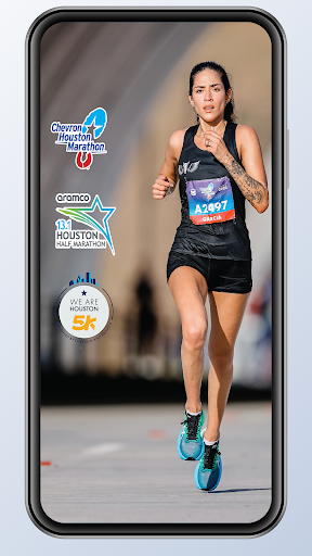 Android application Chevron Houston Marathon screenshort