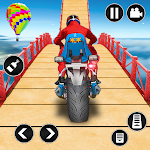 Cover Image of Download Mega Ramp Bike Stunt Games 3D  APK