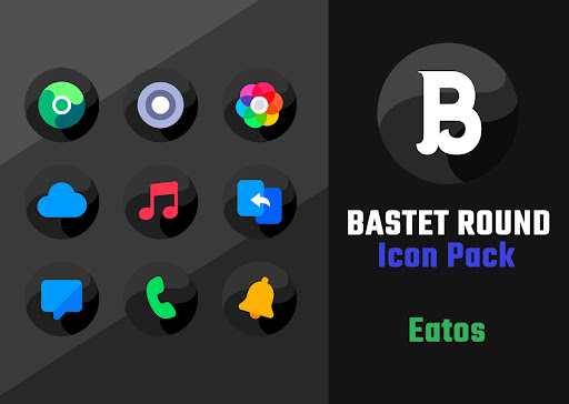 Android application Bastet - Icon Pack (Round) screenshort