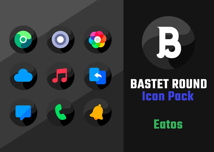 Bastet - Icon Pack (Round) - 3.9 - (Android)
