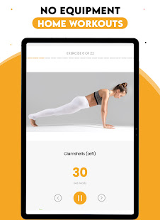 Home Workout: No Equipment, Full Body Exercise App