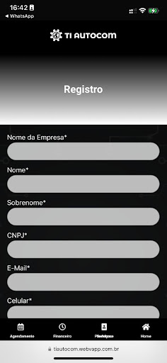 Android application TI Autocom screenshort