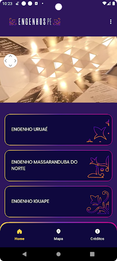 Android application Engenhos PE screenshort