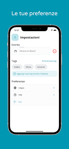 MeetApp - Collect Contacts Screen 3