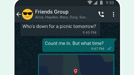 WhatsApp Messenger APK v2.23.4.77 MOD (Unlocked) Gallery 3