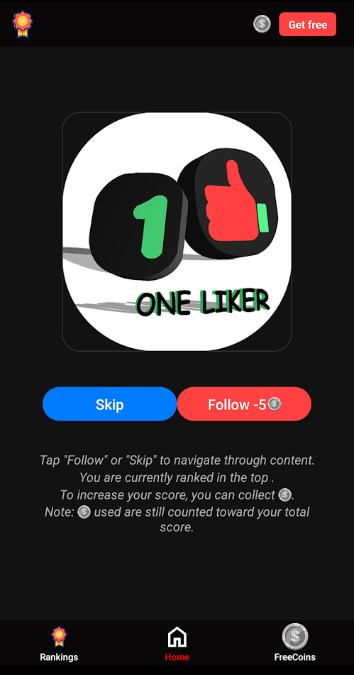 #10. OneLiker - Tik Followers Likes (Android) 来自: onelike99