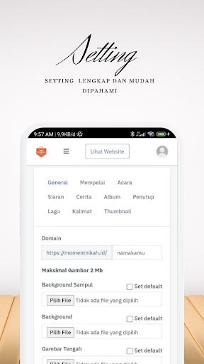 MomentNikah - Undangan Digital
