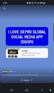 DePRO Global Social Media App