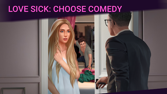 Love Sick: Love story game. New chapters&episodes Apk Mod for Android [Unlimited Coins/Gems] 2