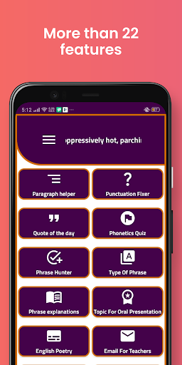 Android application English First Year LMD screenshort