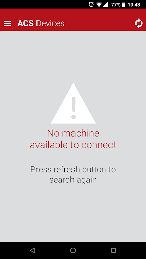 Robinair AC Connect Screenshot
