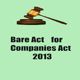 Bare Act for Companies Act2013 icon