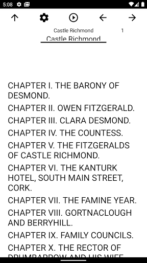 Android application Book, Castle Richmond screenshort