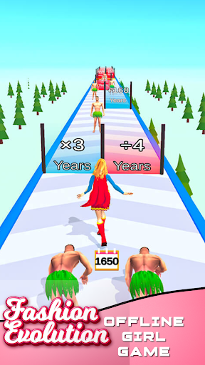 Android application Fashion Evolution : Girl Game screenshort