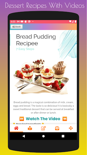 Dessert Recipes With Videos Screen 2