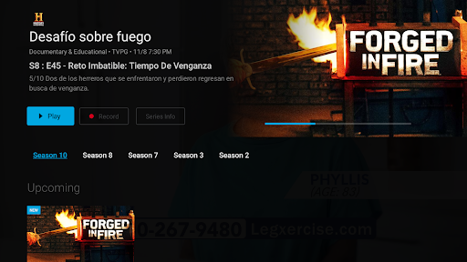 Screenshot of MBS TV