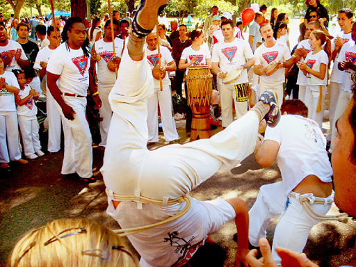 The martial art of Capoeira
