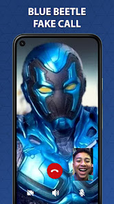 Imágen 2 Blue Beetle Fake Call android