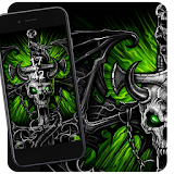 Beelzebub skull dragon theme icon