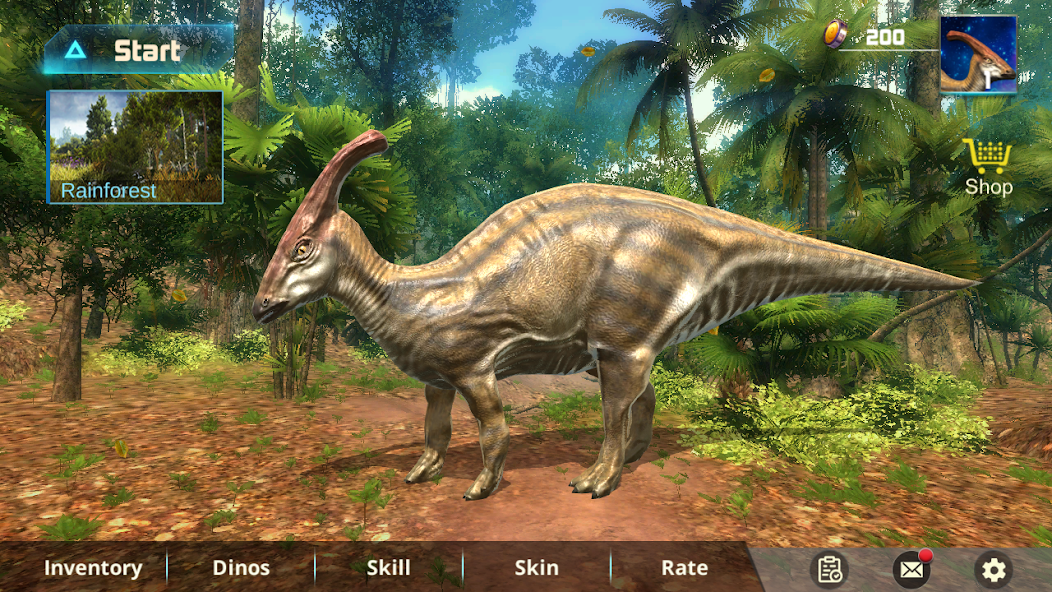 Parasaurolophus Simulator 1.1.3 APK + Mod (Unlimited money) untuk android