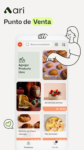 Android application Ari Punto de Venta (PDV) screenshort