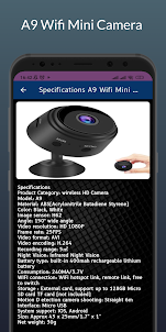 A9 Wifi Mini Camera App Guide