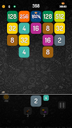 X2048 Merge : Number puzzle