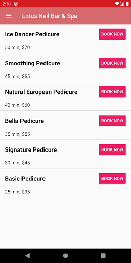 Lotus Nail Bar & Spa Screen 3