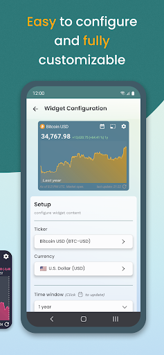 Stock Widget Screen 3