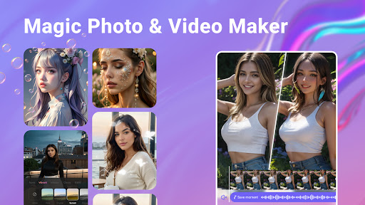 Android application Magic Lyrical Video Maker screenshort