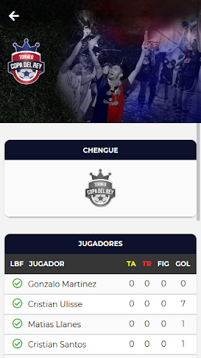 Torneo copa del rey Screen 2