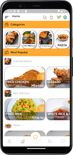 Livra Food Delivery Screen 3