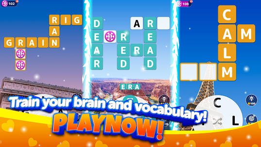Fun Word Spells - Word Puzzle
