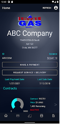 Loyal Gas Inc Screen 2