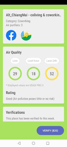 Air Quality - AirDeveloppa Screen 3