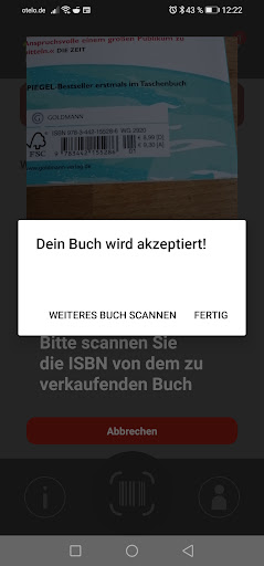 Android application 1000Books screenshort