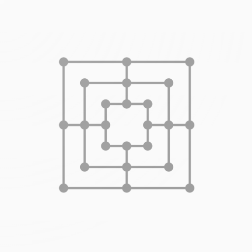 Nine mens morris logo