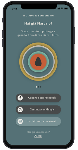 Android application Narvalo screenshort